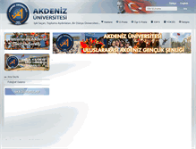 Tablet Screenshot of festival.akdeniz.edu.tr