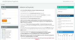 Desktop Screenshot of moodle.akdeniz.edu.tr