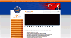 Desktop Screenshot of apgem.akdeniz.edu.tr